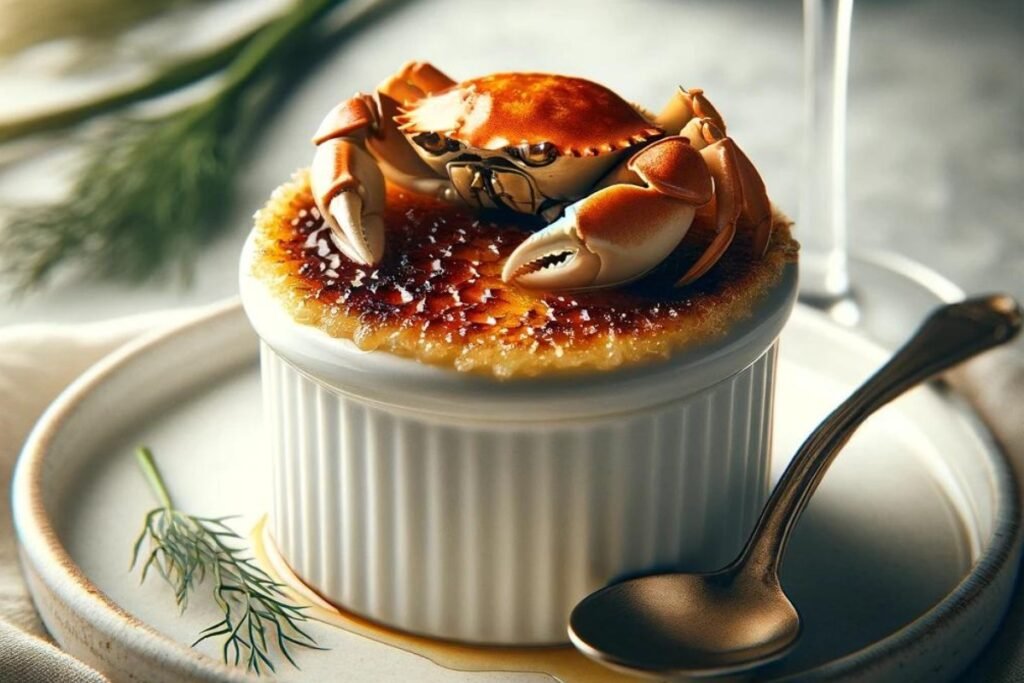 crab brulee recipe