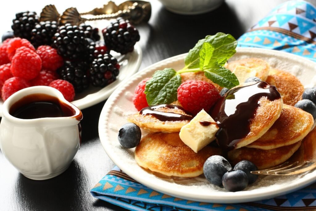 mini pancakes