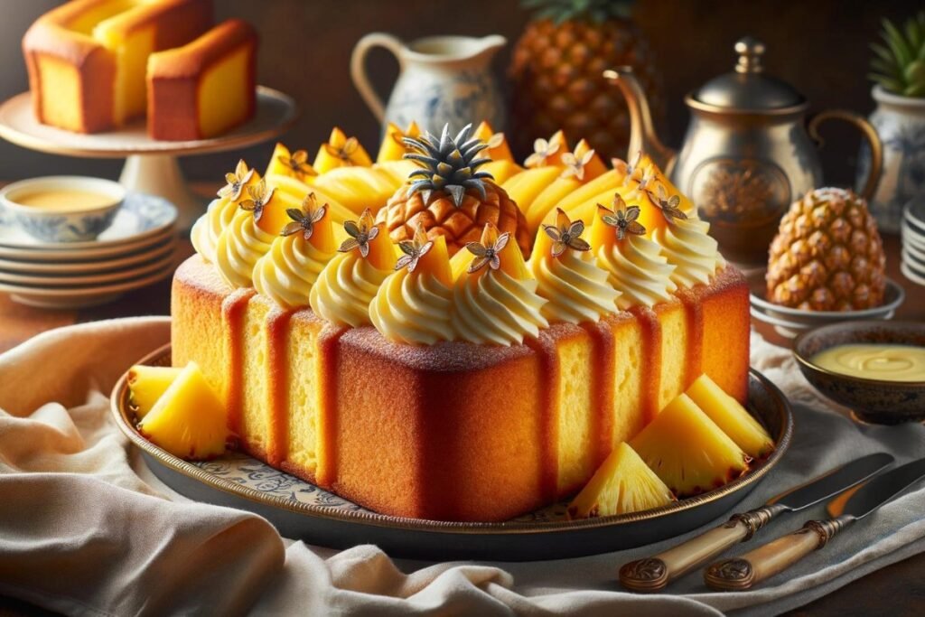 pineapple cream cheese pound cake