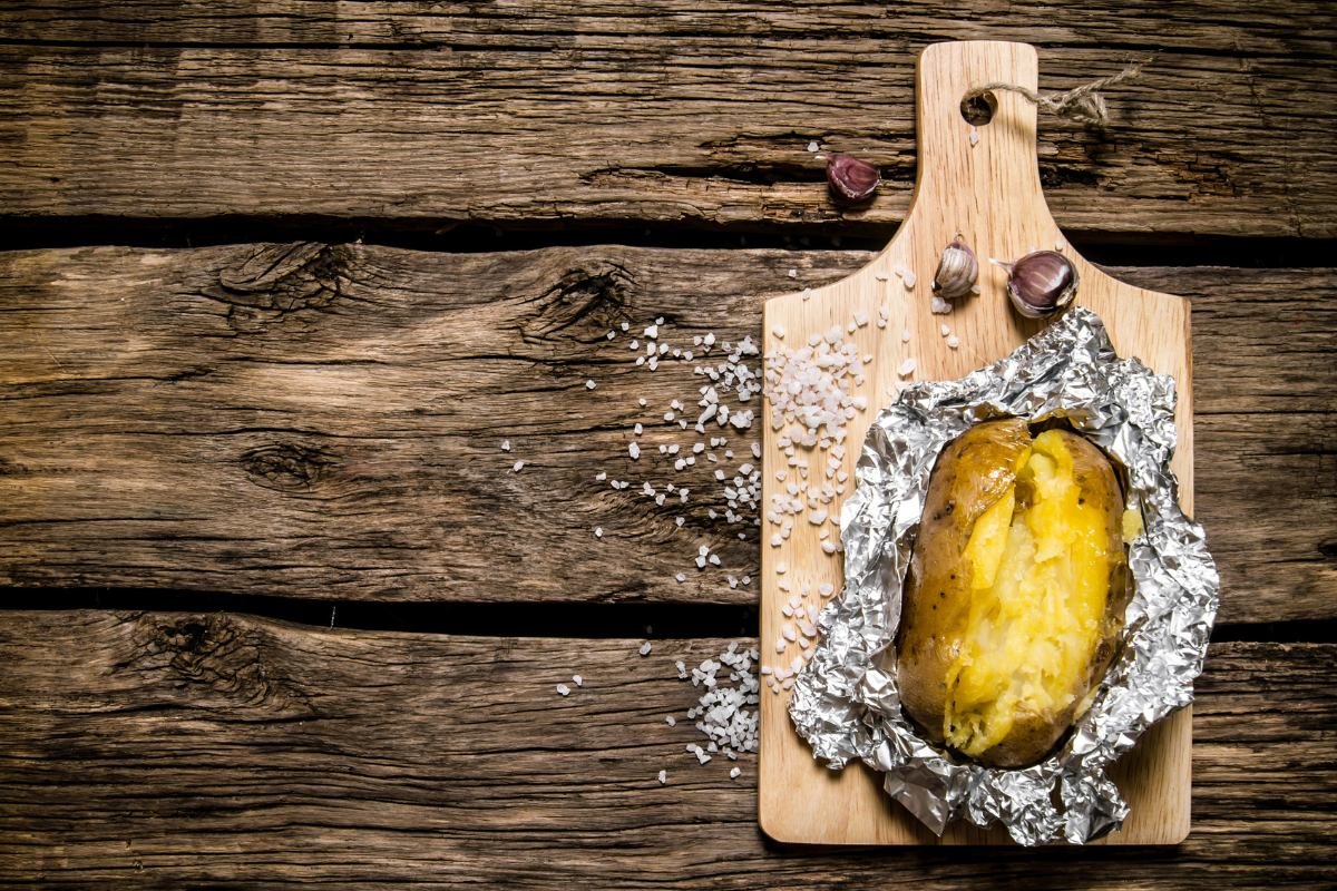 baked potato without foil