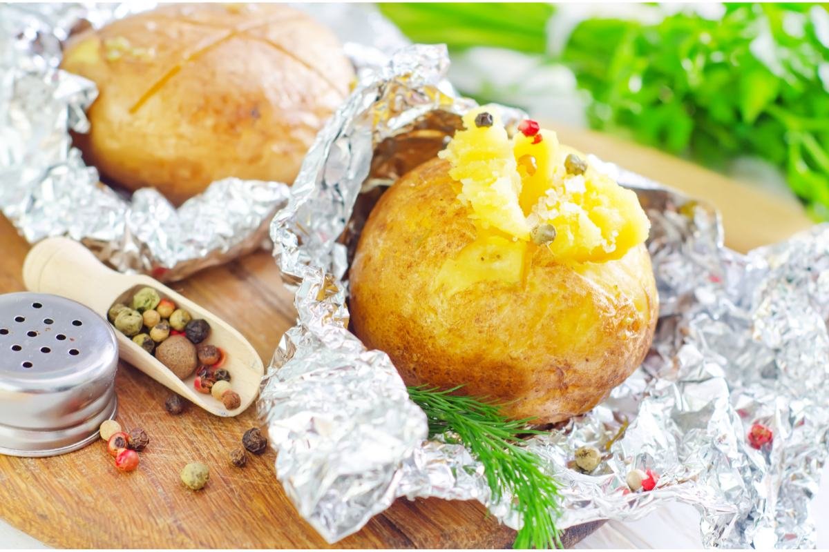 baked potato without foil