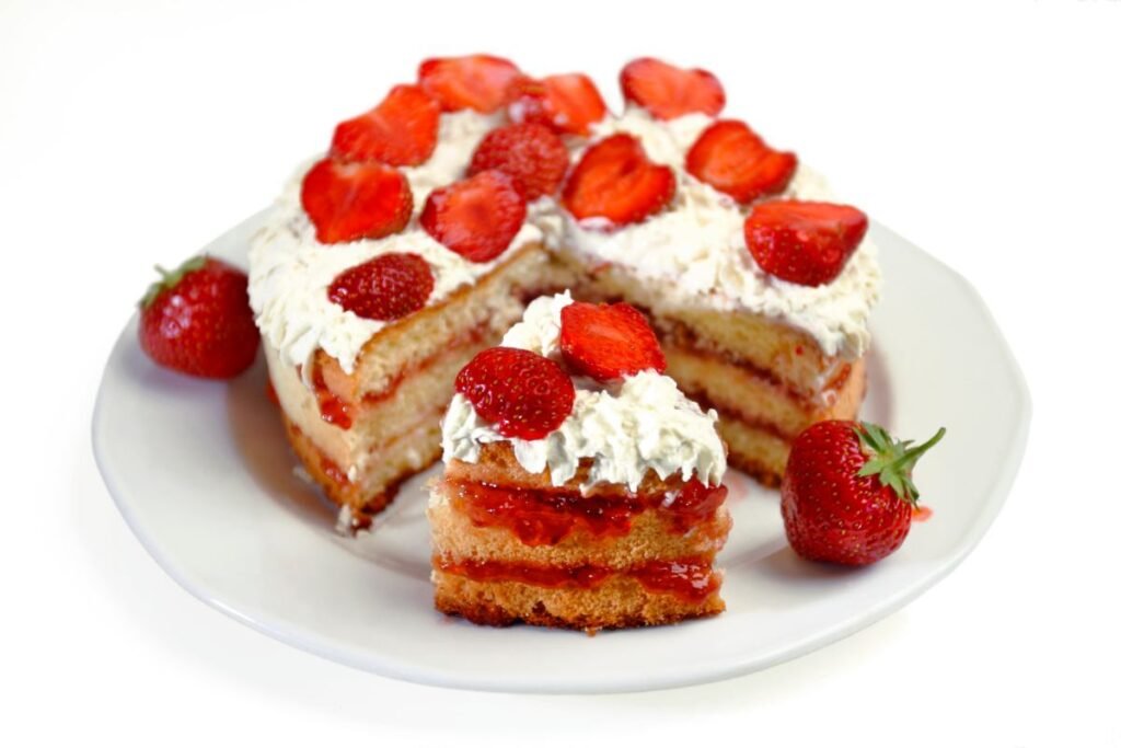 strawberry cake filling