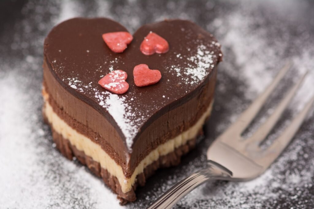 heart cake