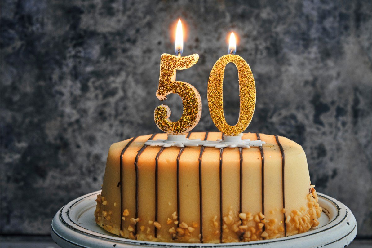 50th birthday cake ideas